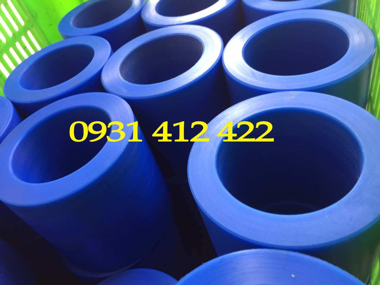 CNC gia công nhựa MC dạng ống