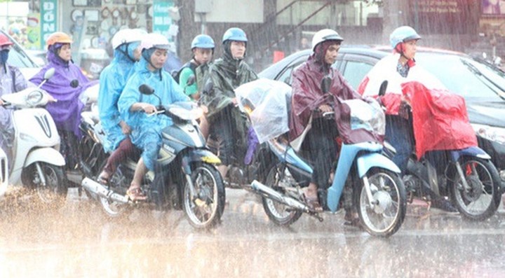 Thứ 4 (27/5), thời tiết miền Bắc sẽ có mưa trên diện rộng, nguy cơ có lũ quét và sạt lở đất