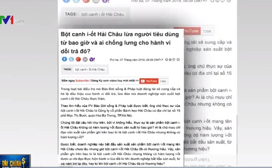 TIN TỨC MỚI - Doanh nghiệp điêu đứng vì thông tin sai sự thật
