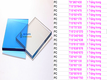 NHỰA PC GIÁ RẺ, PC CẮT LẺ, PC TỒN KHO